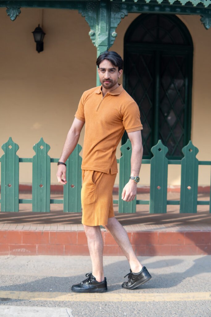 Mustard Polo Set for men and women (15)