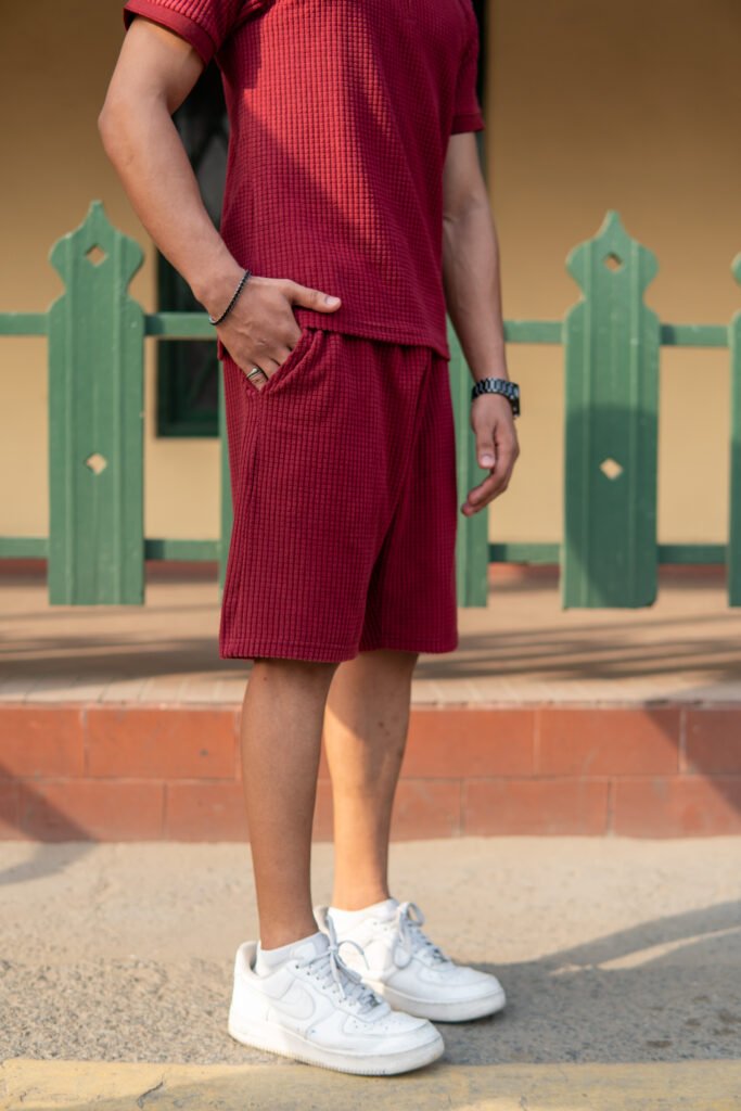 Red Maroon Polo Set (14)