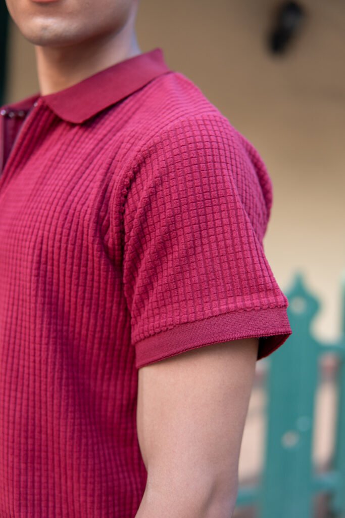 Red Maroon Polo Set (9)