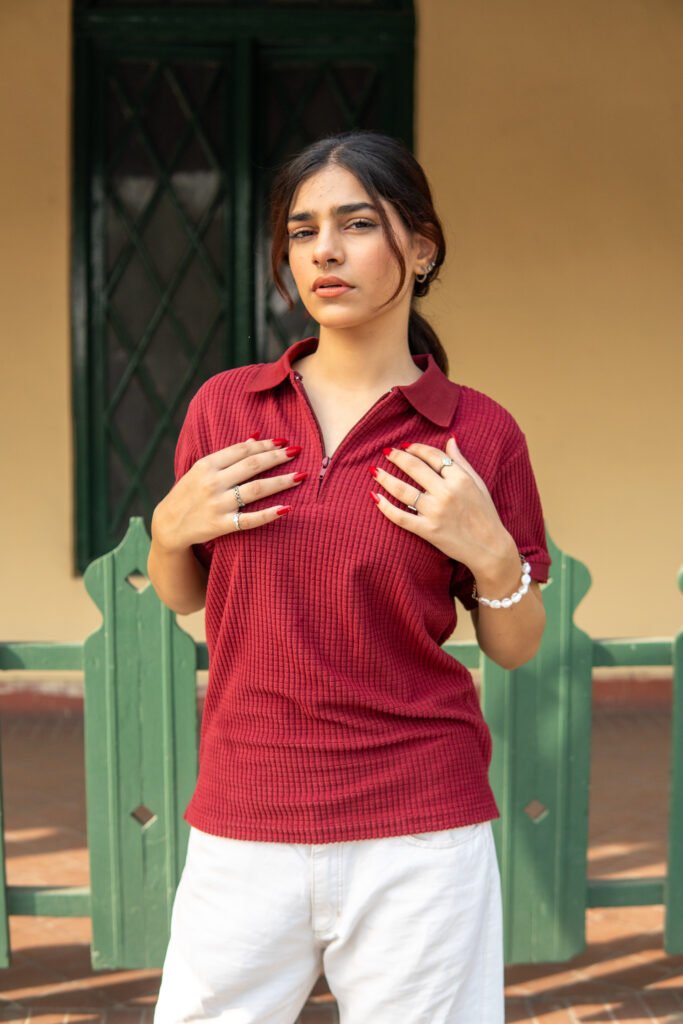 Red maroon Polo Shirts (2)